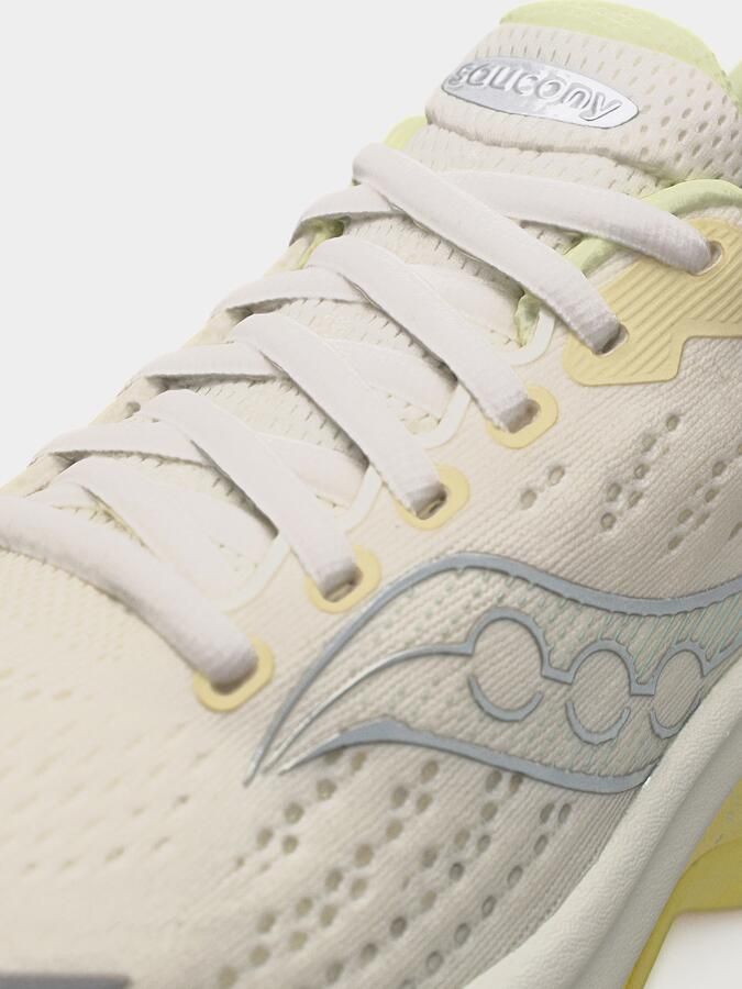 Saucony Loopschoen beige zilvergrijs mintgroen oranje - Foto 5