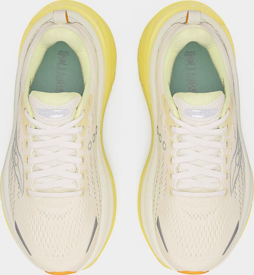 Saucony Loopschoen beige zilvergrijs mintgroen oranje - Foto 4