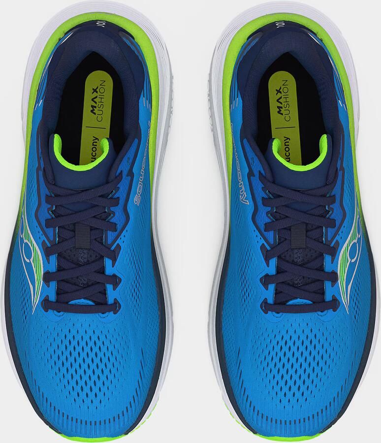 Saucony Loopschoen 'GUIDE 19' kobaltblauw lichtgroen - Foto 3