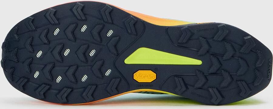Saucony Peregrine 16 Trailschoenen Heren Splash Citron Blue Clair - Foto 7
