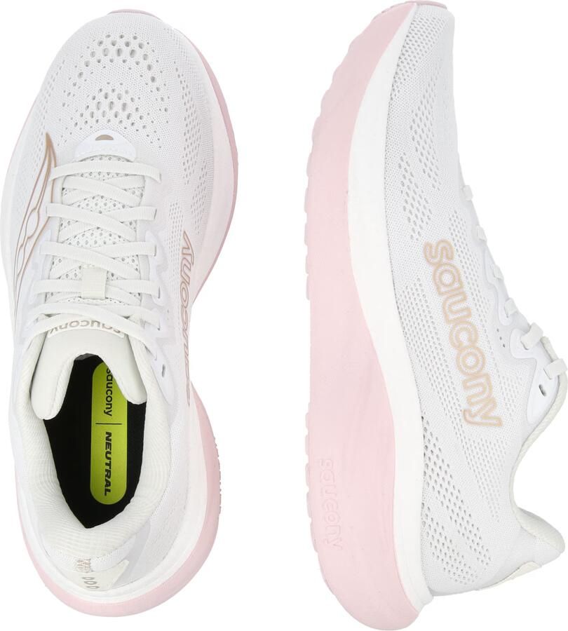 Saucony Loopschoen 'RIDE 19' magenta rosé oudroze wit - Foto 3