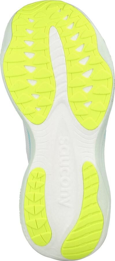 Saucony Loopschoen 'RIDE 19' neongeel oranjerood zwart wit - Foto 4