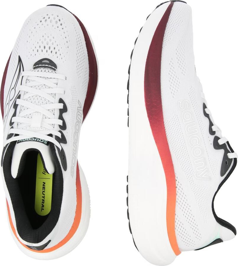Saucony Loopschoen 'RIDE 19' oranje rood zwart wit - Foto 3