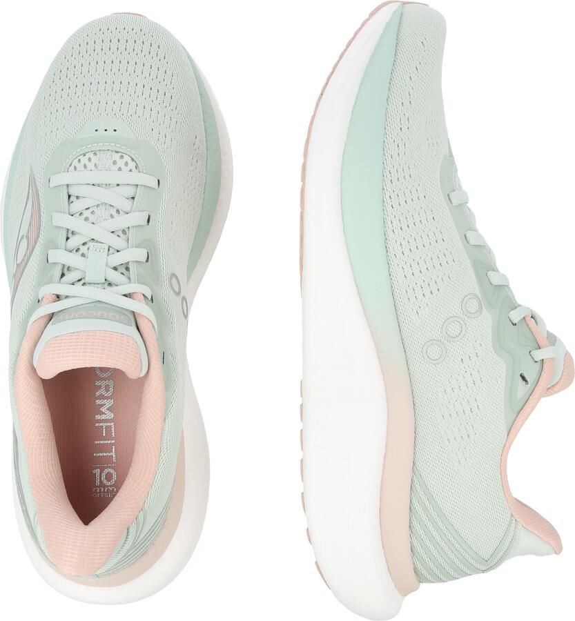 Saucony Loopschoen 'Triumph 23' mintgroen poederroze zilver - Foto 3