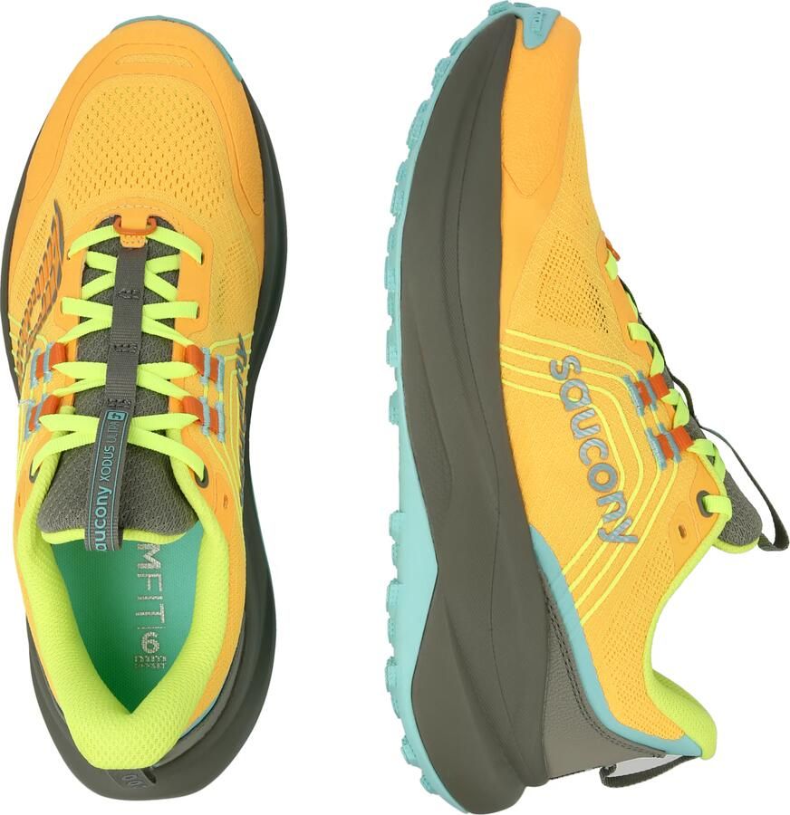Saucony Xodus Ultra 4 Trailschoenen Heren Vizigold Laurel Or - Foto 3
