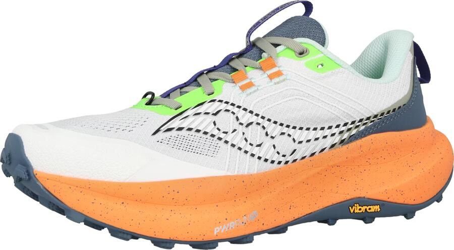 Saucony Loopschoen 'XODUS ULTRA 4' navy lichtgroen zwart wit - Foto 2