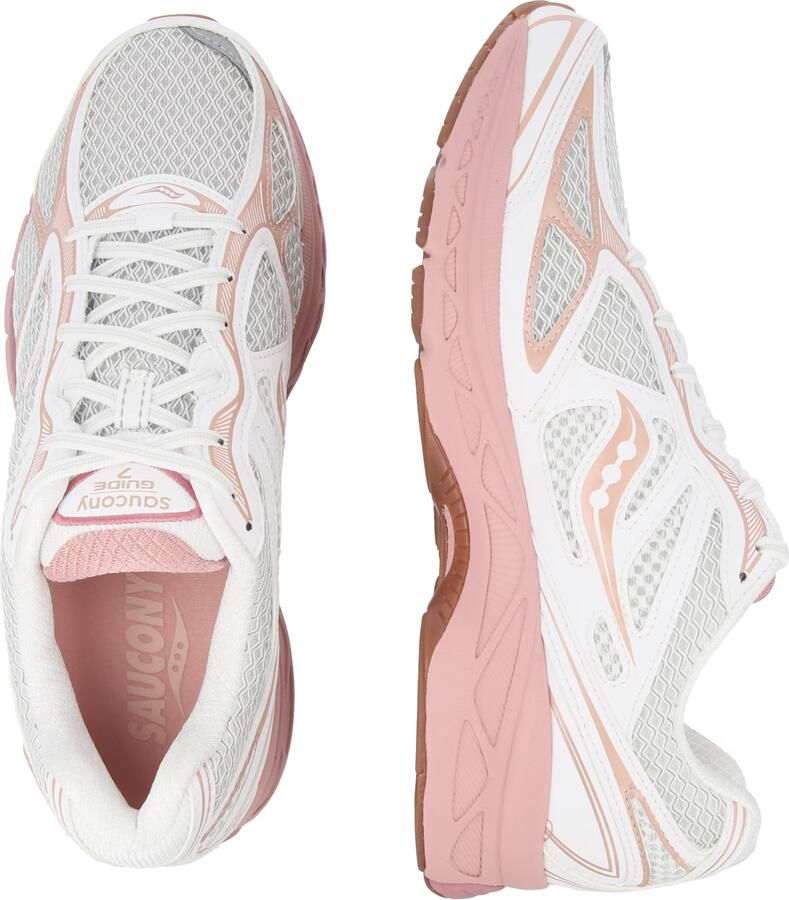 Saucony Sneakers laag 'PROGRID GUIDE 7' abrikoos oudroze wit - Foto 9