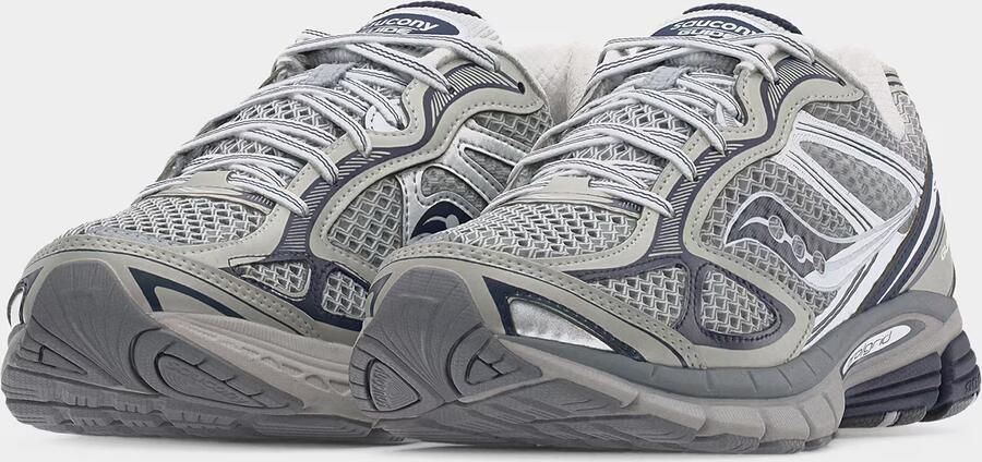 Saucony Sneakers laag 'PROGRID GUIDE 7' antraciet aardetinten zilver - Foto 12