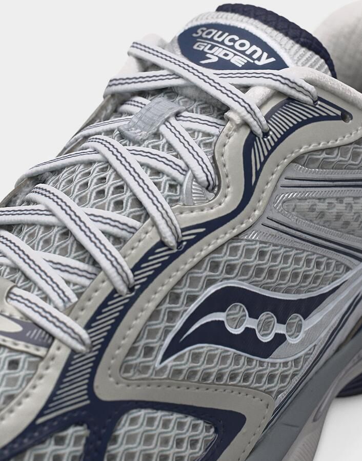 Saucony Sneakers laag 'PROGRID GUIDE 7' antraciet aardetinten zilver - Foto 10