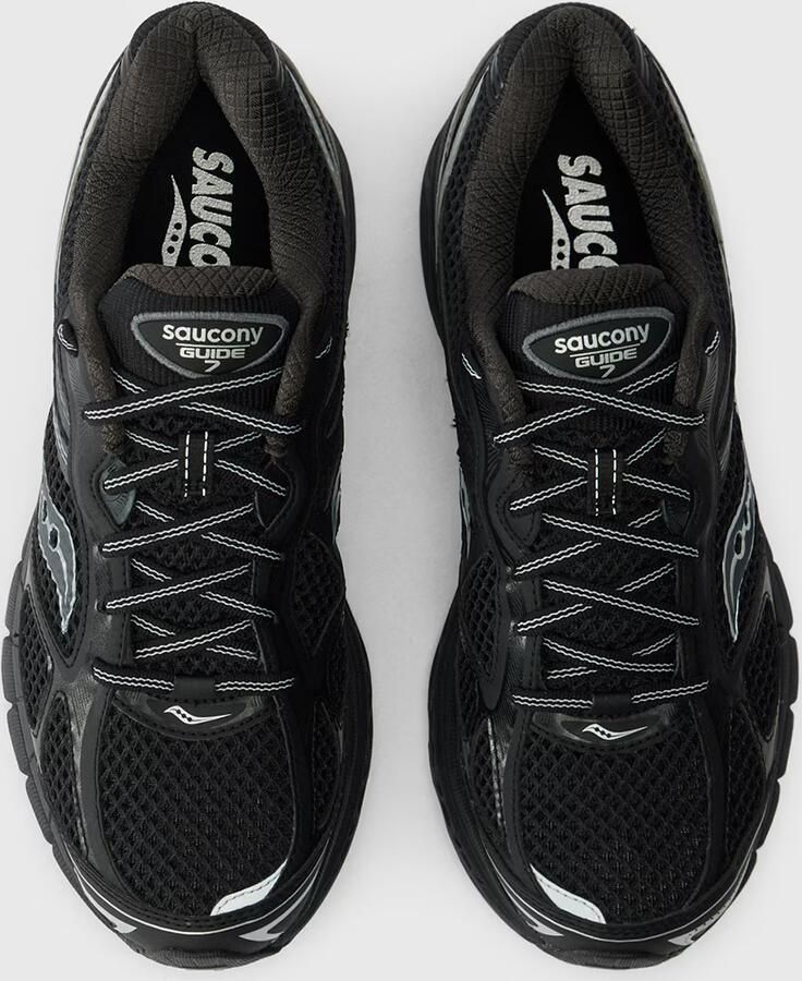 Saucony Sneakers laag 'PROGRID GUIDE 7' basaltgrijs zwart offwhite - Foto 6