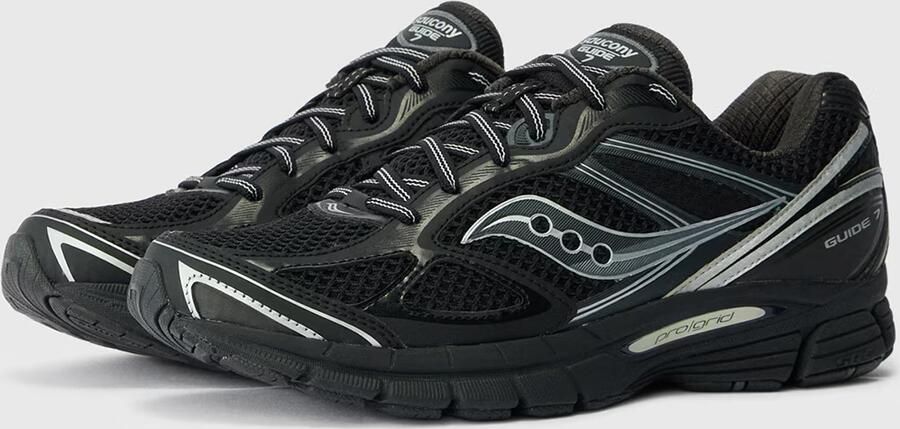 Saucony Sneakers laag 'PROGRID GUIDE 7' basaltgrijs zwart offwhite - Foto 8