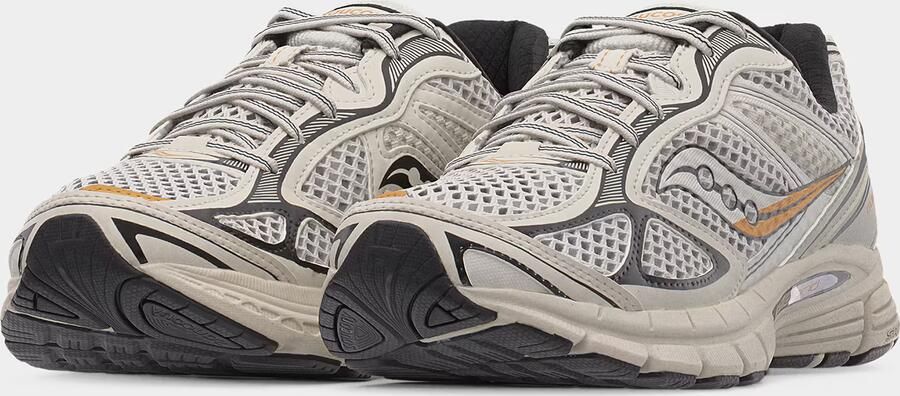 Saucony Sneakers laag 'PROGRID GUIDE 7' ecru donkeroranje zwart - Foto 13