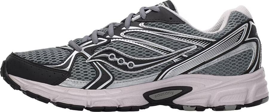 Saucony Sneakers laag 'RIDE MILLENNIUM' zilvergrijs donkergrijs zwart