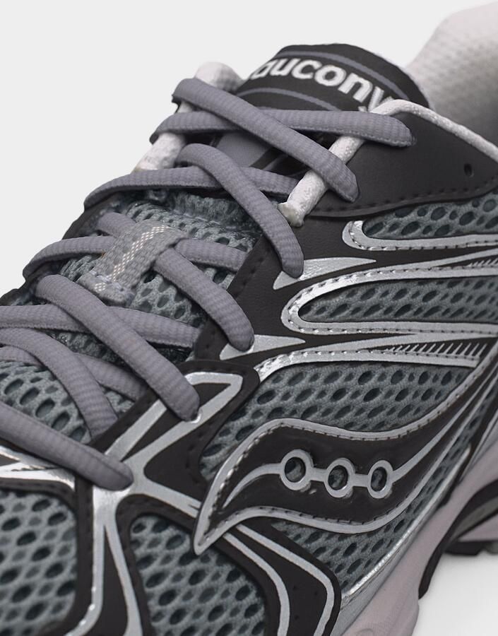 Saucony Sneakers laag 'RIDE MILLENNIUM' zilvergrijs donkergrijs zwart - Foto 3