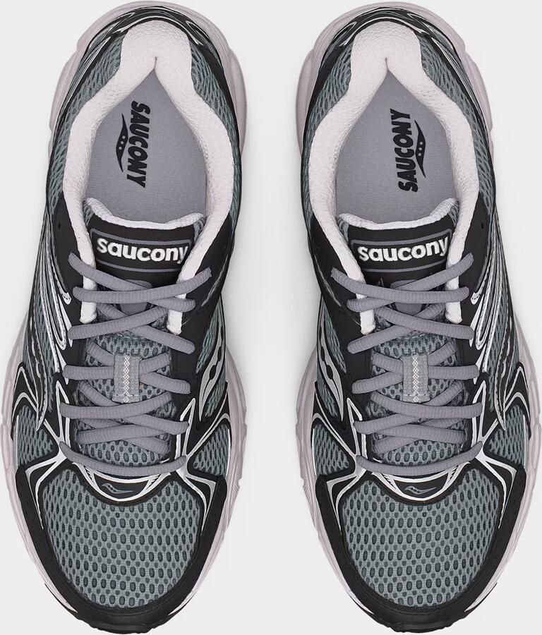 Saucony Sneakers laag 'RIDE MILLENNIUM' zilvergrijs donkergrijs zwart - Foto 2