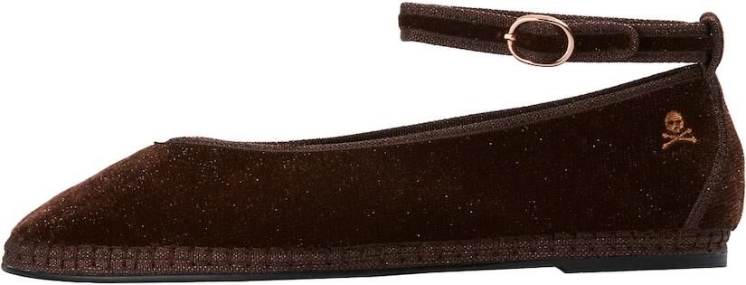 Scalpers Ballerina met riempjes brons