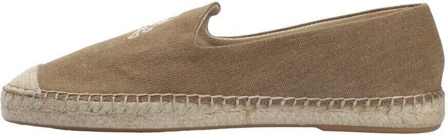 Scalpers Espadrilles 'Skull' taupe offwhite