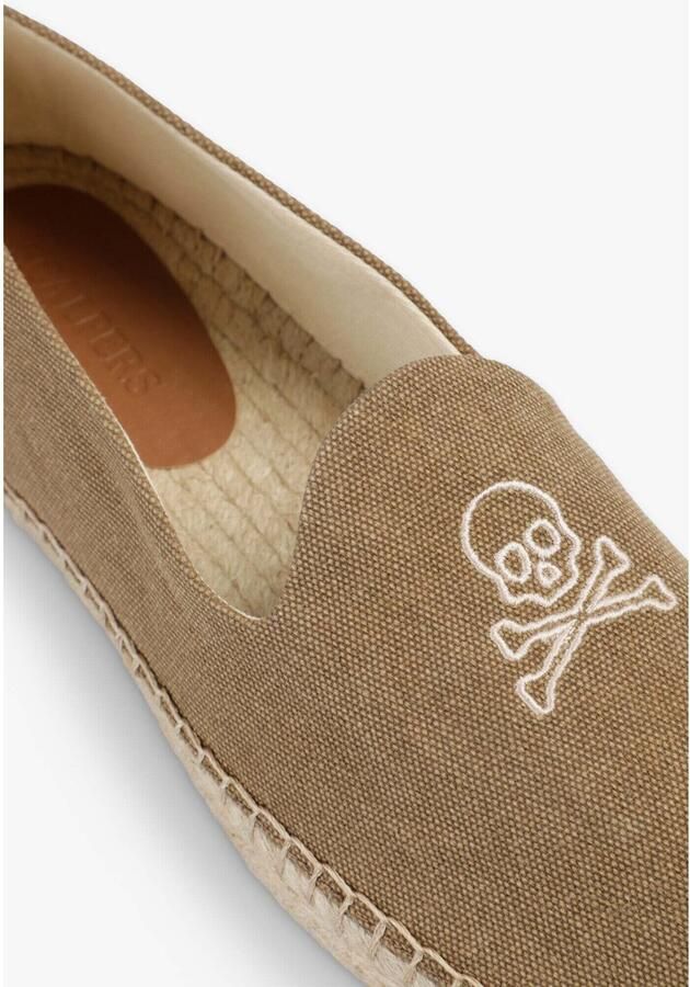 Scalpers Espadrilles 'Skull' taupe offwhite - Foto 5