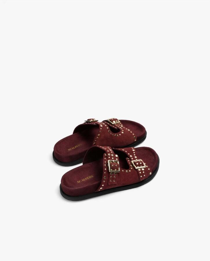 Scalpers Sandalen met riem bourgogne - Foto 3