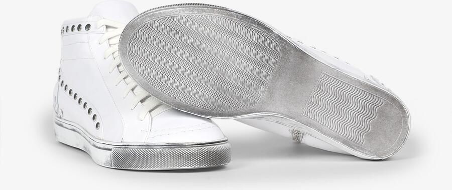 Scalpers Sneakers hoog wit - Foto 6