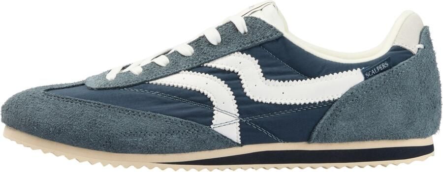 Scalpers Sneakers laag ' blauw navy