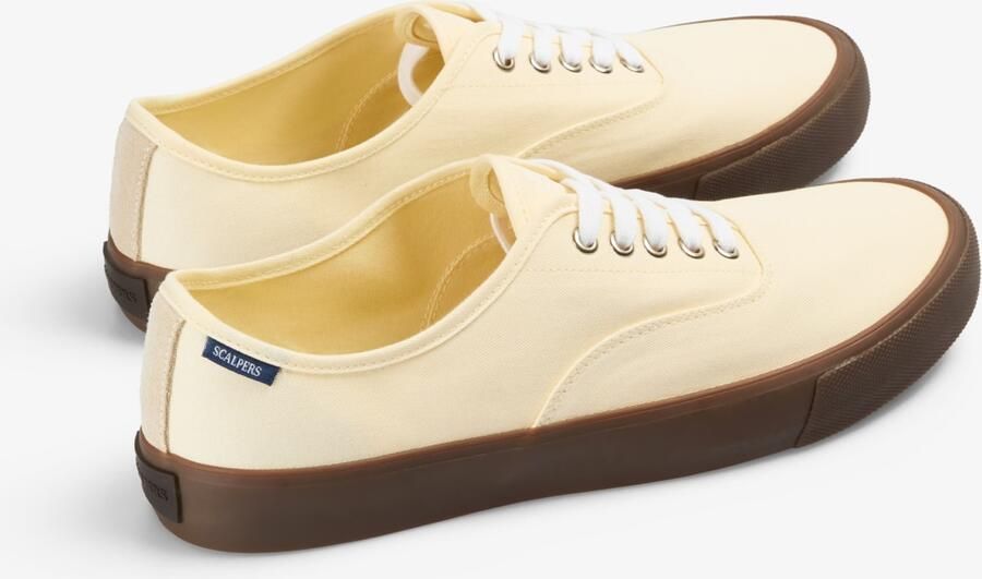Scalpers Sneakers laag 'California' crème - Foto 3