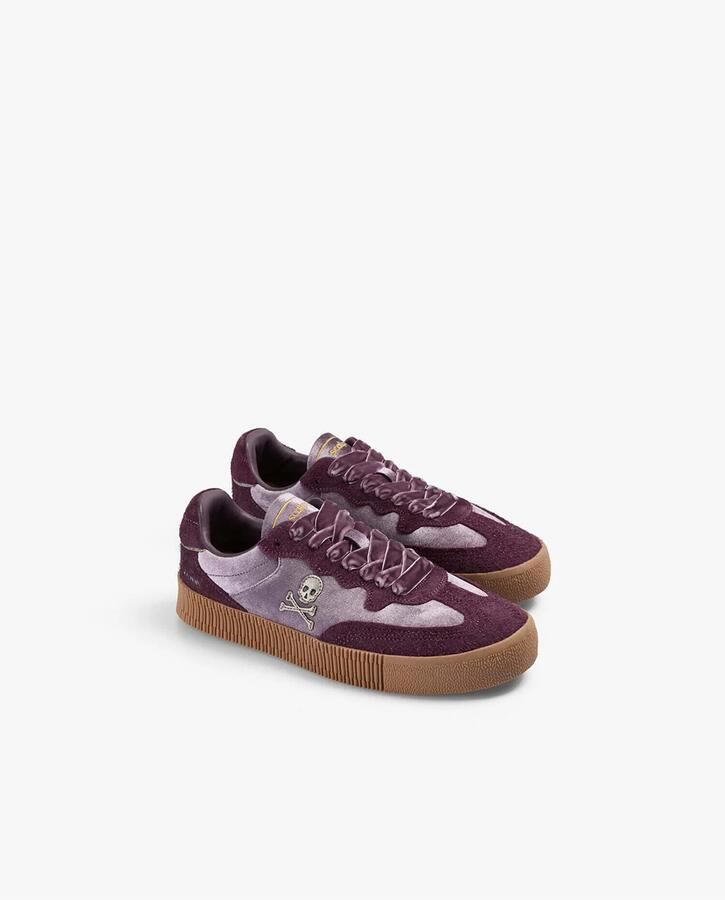 Scalpers Sneakers laag 'Gale' lila lichtlila
