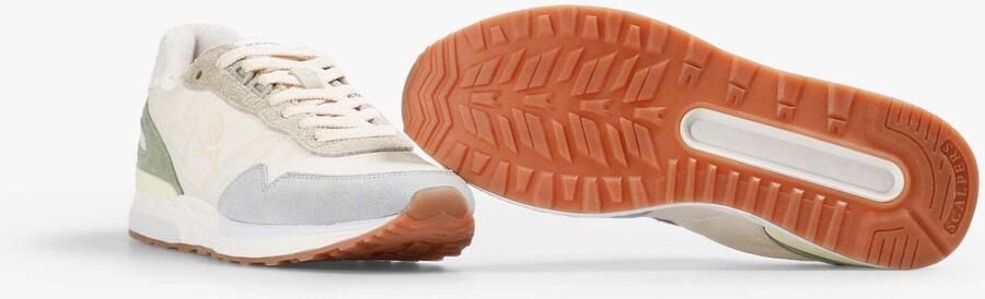 Scalpers Sneakers laag 'Harry' ecru blauw groen - Foto 6
