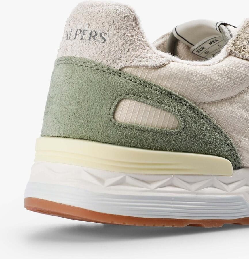 Scalpers Sneakers laag 'Harry' ecru blauw groen - Foto 2