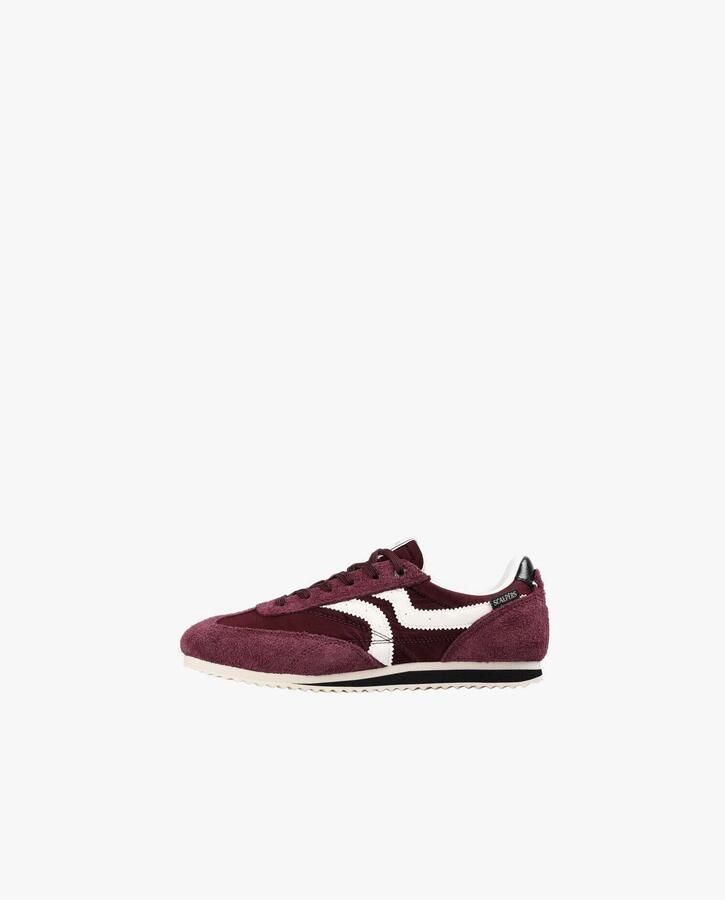 Scalpers Sneakers laag 'Nats' bourgogne wit