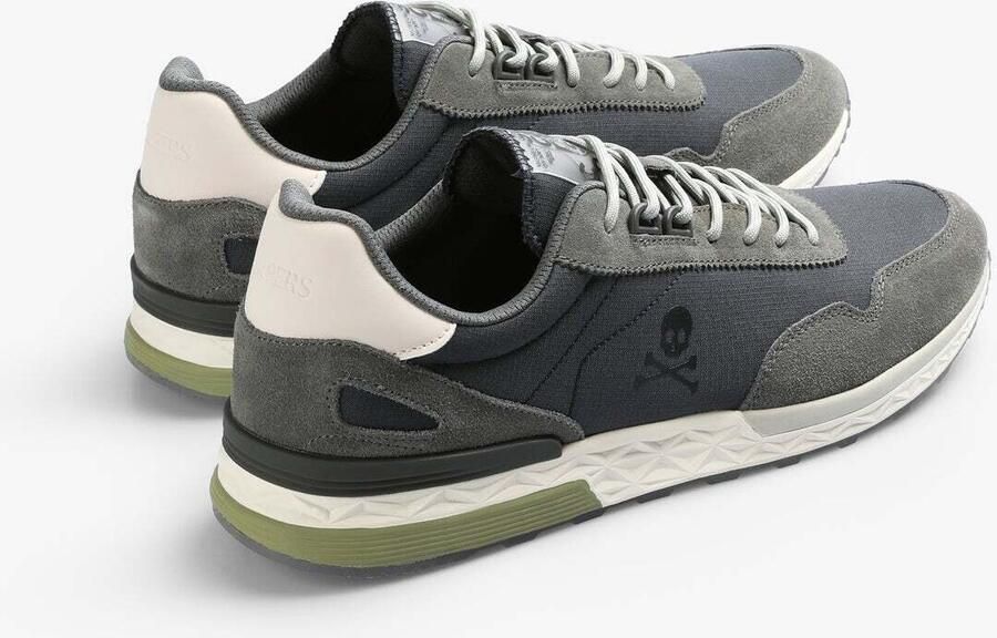 Scalpers Sneakers laag 'Nos Scharry' marine donkergrijs - Foto 5