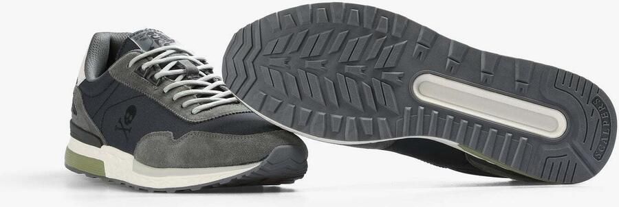 Scalpers Sneakers laag 'Nos Scharry' marine donkergrijs - Foto 6