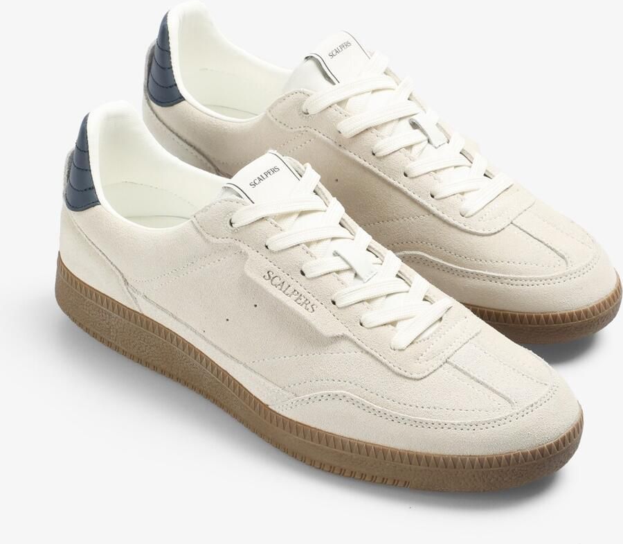 Scalpers Sneakers laag 'Nu Miko' duifblauw wit - Foto 2