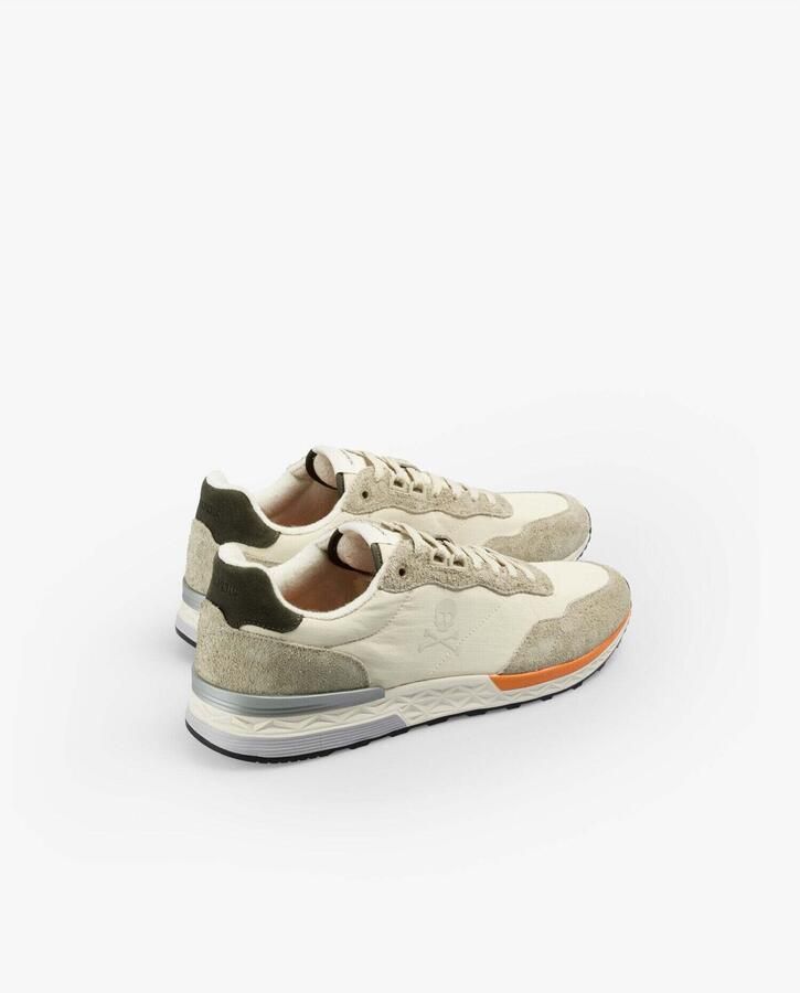 Scalpers Sneakers laag 'Nuharry' crème donkerbeige - Foto 2