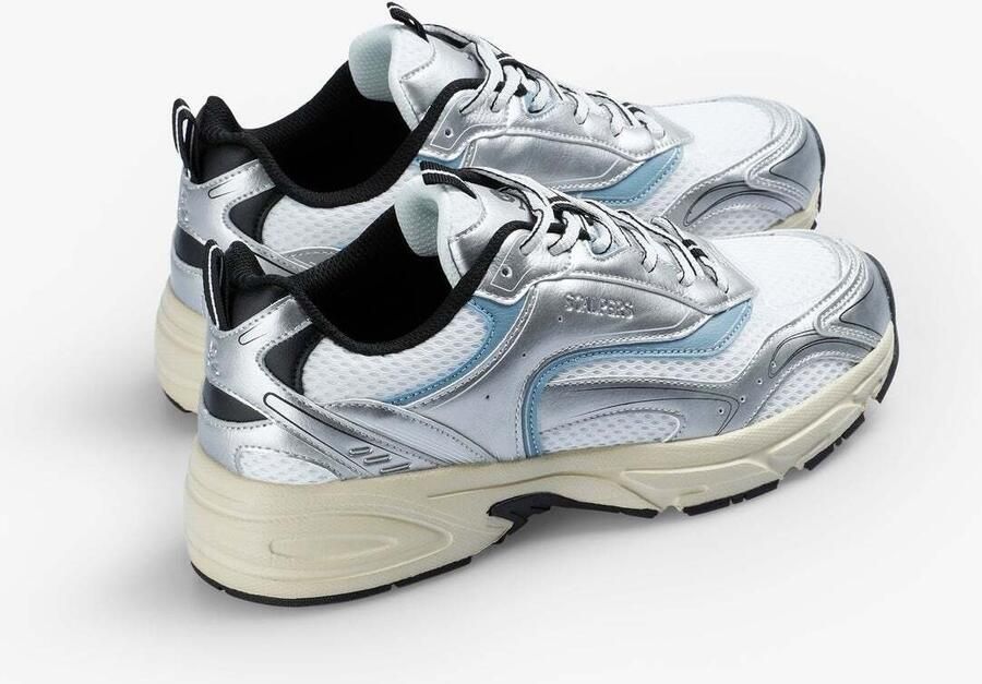 Scalpers Sneakers laag zilver - Foto 5