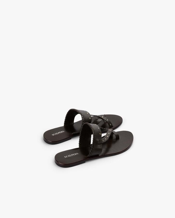 Scalpers Teenslipper bruin - Foto 3