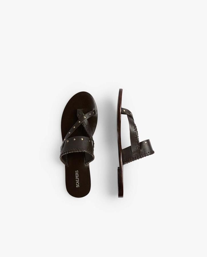 Scalpers Teenslipper bruin - Foto 5