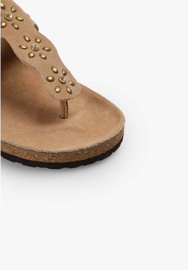 Scalpers Teenslipper ' natuurwit - Foto 4