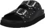 Scholl Beatriz Studs Sandalen zwart Leer Dames - Thumbnail 7