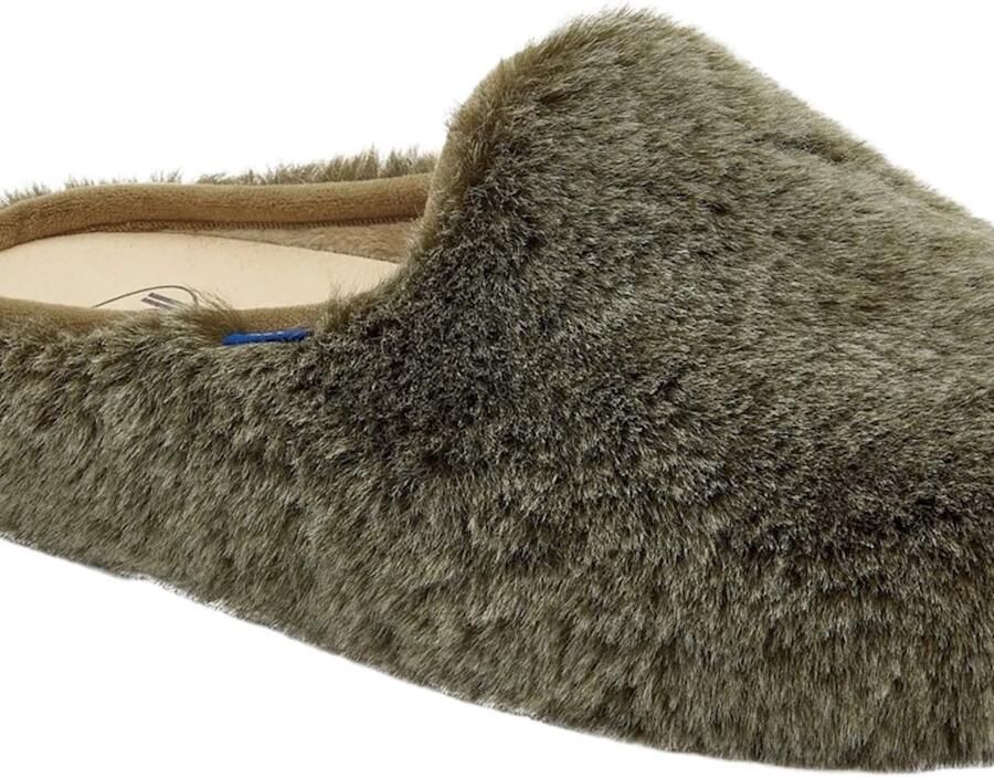 Scholl Comfortabele Instap Pantoffels voor Dames Green - Foto 2