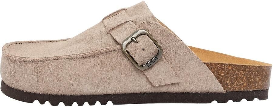 SCHOLL Muiltjes 'DAKOTA' donkerbeige
