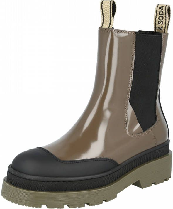 Scotch & Soda Aubri donkerbruine Chelsea boot - Foto 2