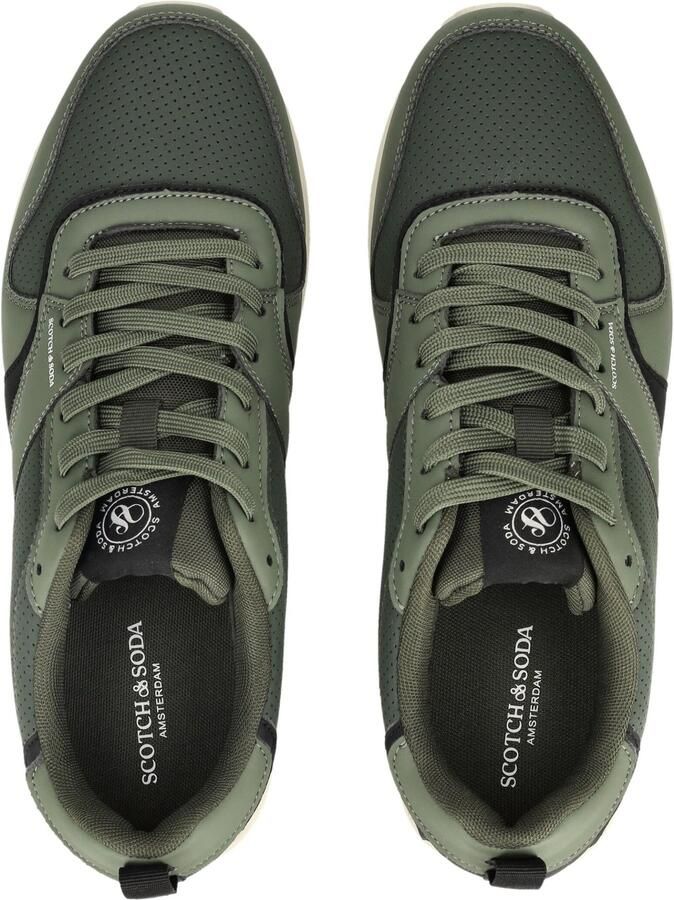 SCOTCH & SODA Sneakers laag donkergroen - Foto 2