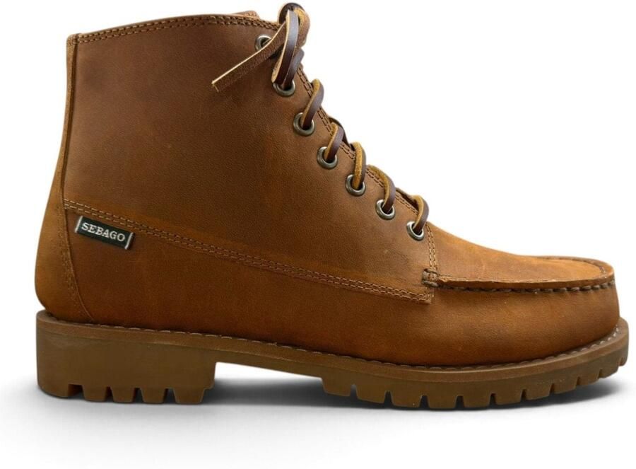 SEBAGO Laarzen 'WALKER BROWN COGNAC' bruin