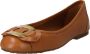 See by Chloé Chany Leather Ballet Flats Bruin Dames - Thumbnail 3