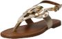 See By Chloé SEE BY CHLOE Chany Sandalen Dames Goud - Thumbnail 4