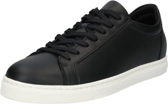 Selected Klassiek Leer Sneakers Heren Zwart - Foto 2