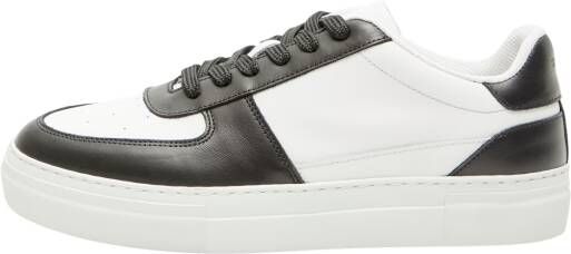 Selected Homme Leren sneakers in effen design model 'HARALD'