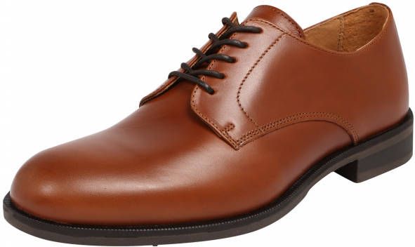 Selected Leren Klassieke Derby-schoenen Heren Bruin - Schoenen.nl