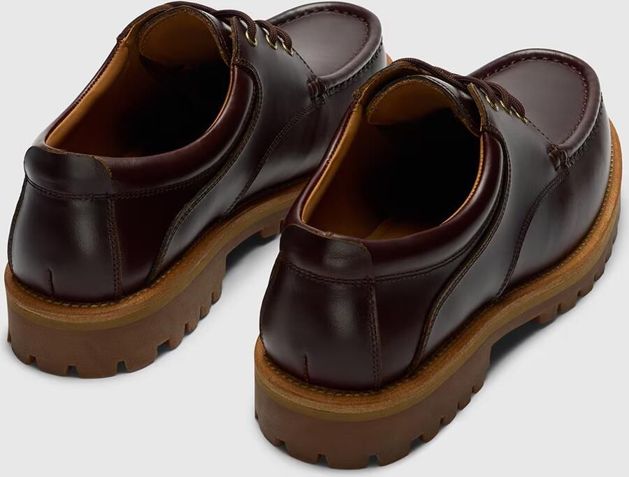 Selected Homme Veterschoenen van echt leer Model 'HOLGER' - Foto 3